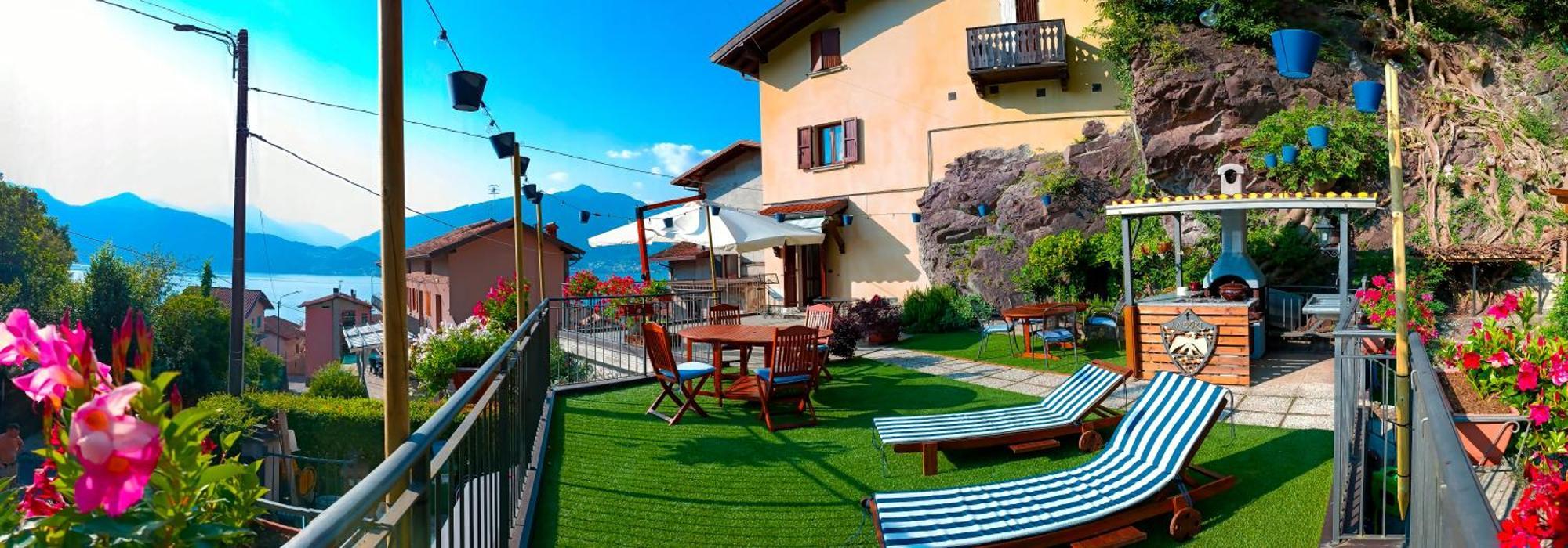 La Casa Sulla Roccia Pisogne Exterior foto