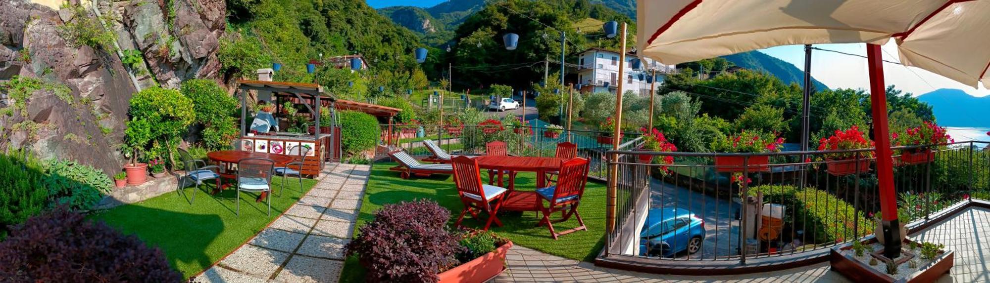 La Casa Sulla Roccia Pisogne Exterior foto